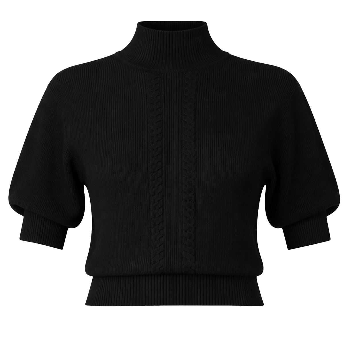 Willow Knitted Top black - Knitwear by Lena Hoschek