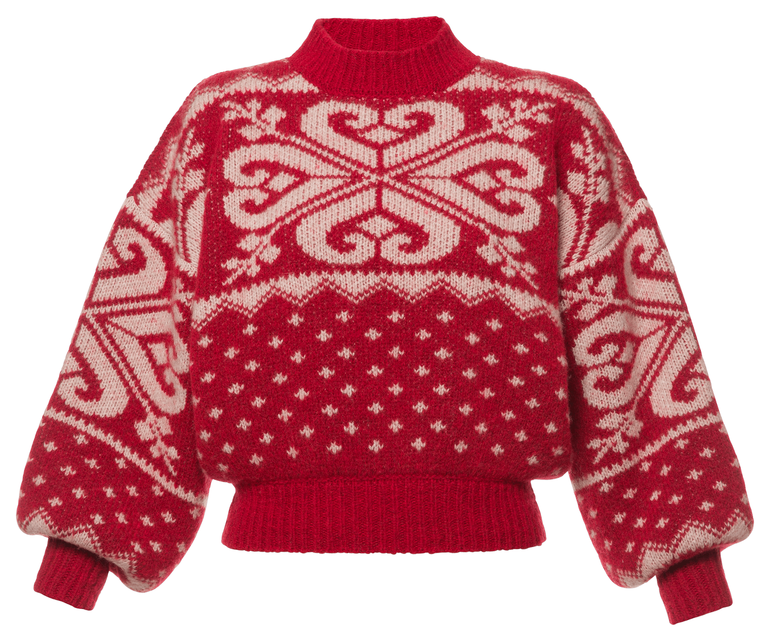 Winnie Pullover strawberry cream - Knitwear by Lena Hoschek