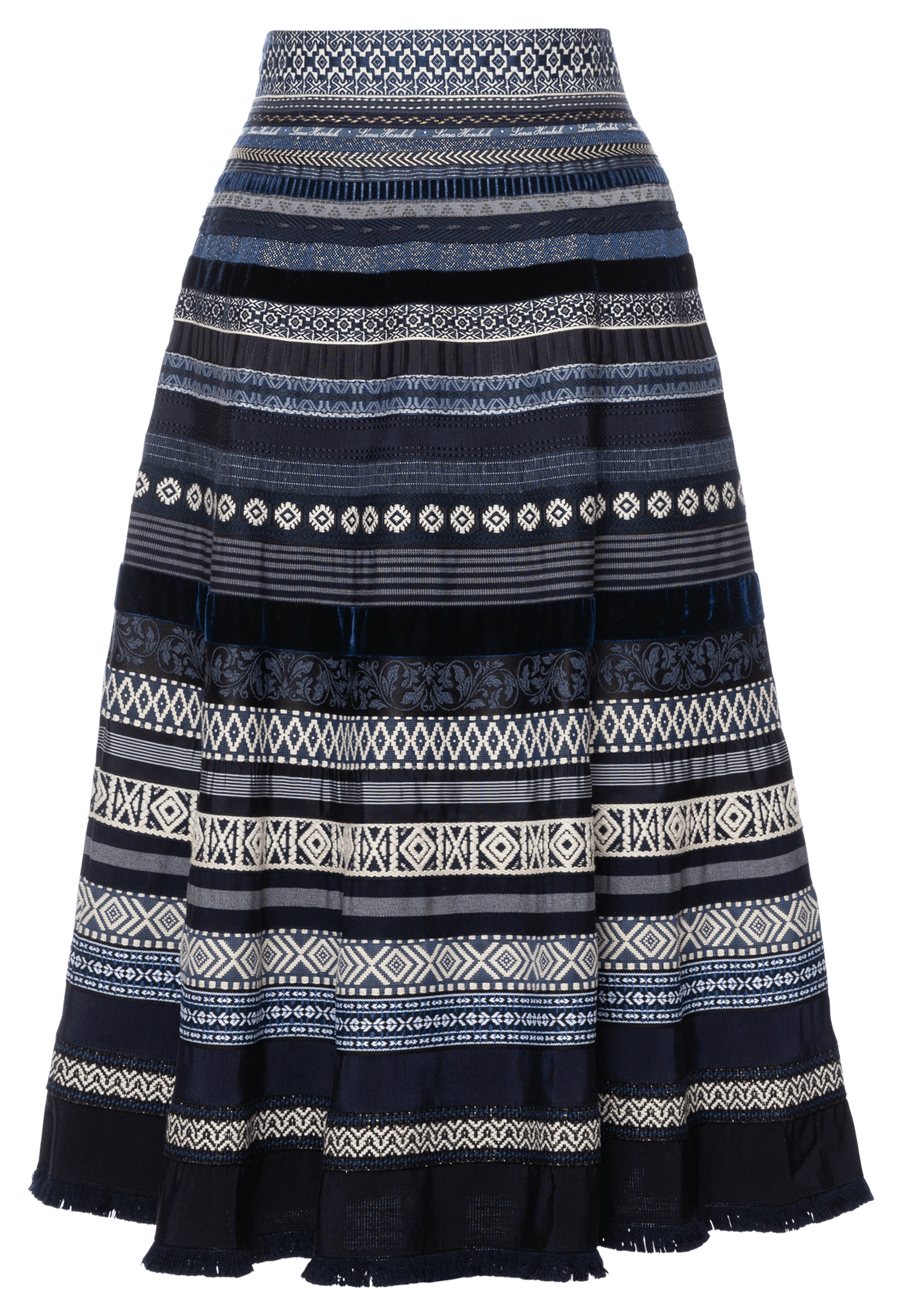 Opulence Ribbon Skirt blueprint - Ribbon Skirts by Lena Hoschek