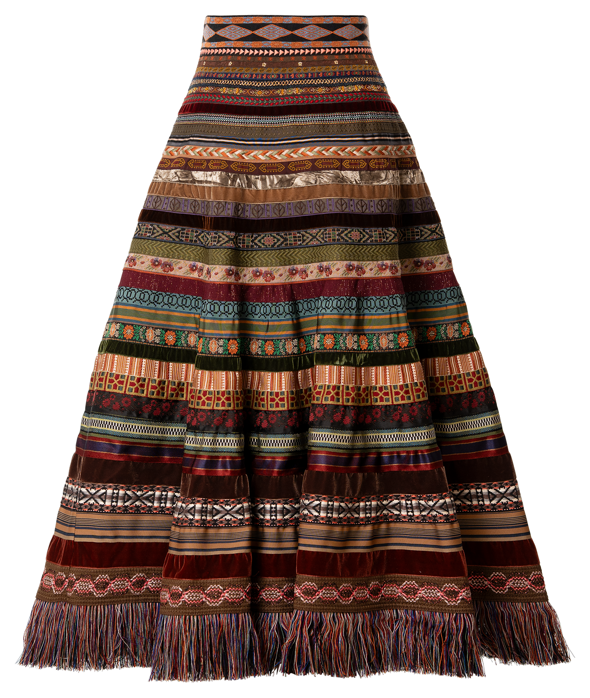Opulence Ribbon Skirt cappadocia - Ribbon Skirts by Lena Hoschek