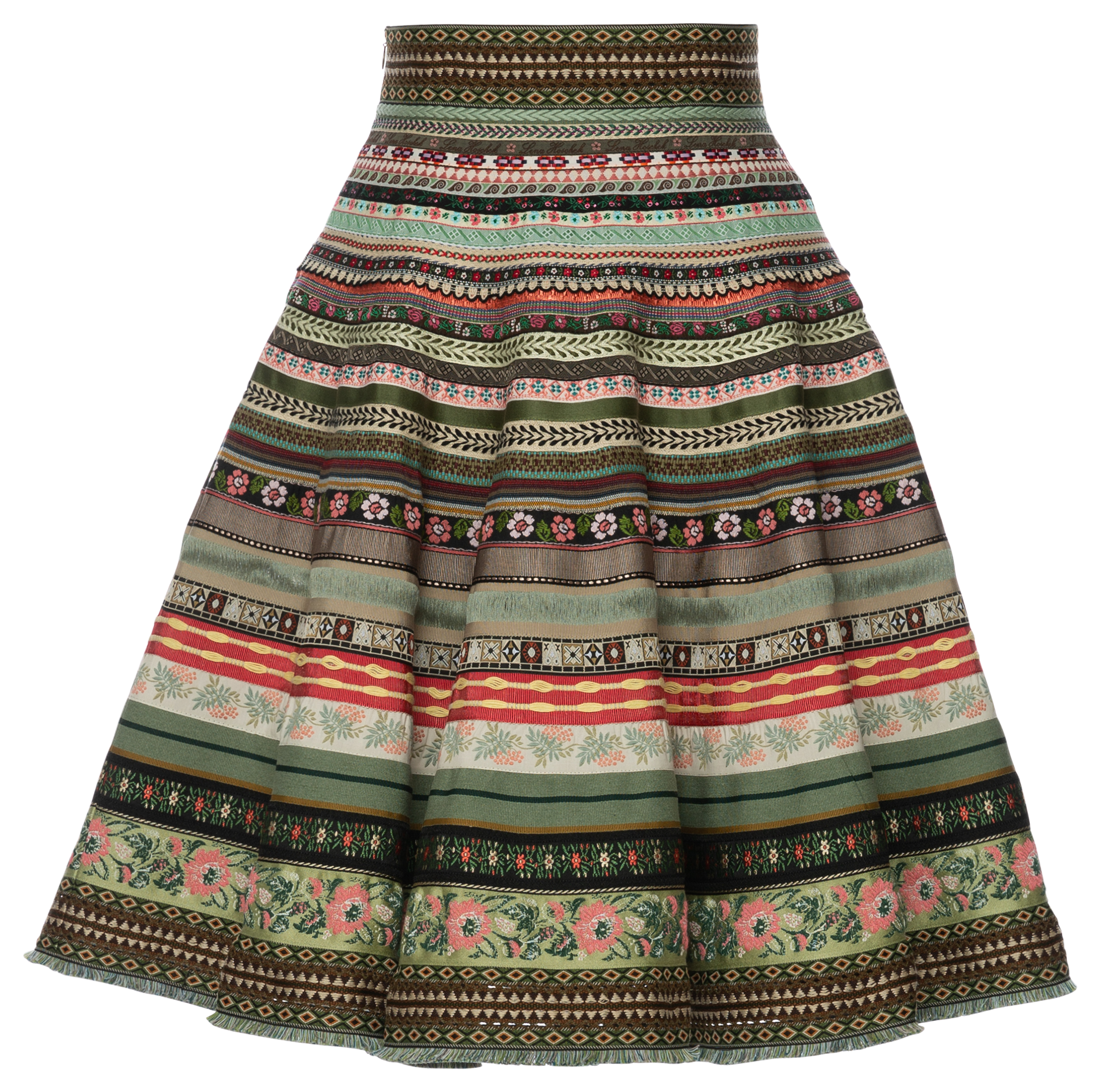 Swing Ribbon Skirt cotswolds - Ribbon Skirts by Lena Hoschek