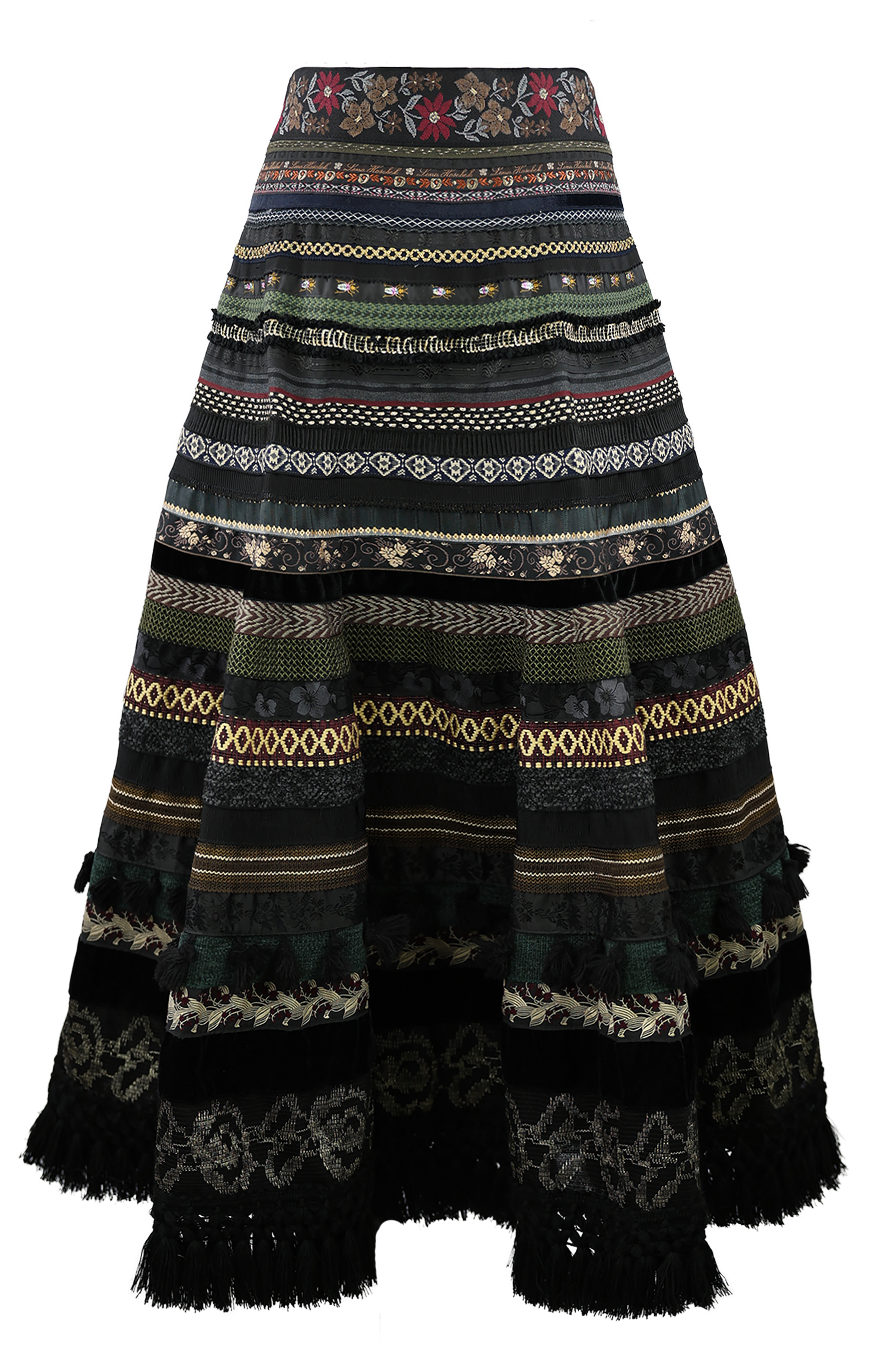 Opulence Ribbon Skirt mystic forest - Ribbon Skirts by Lena Hoschek