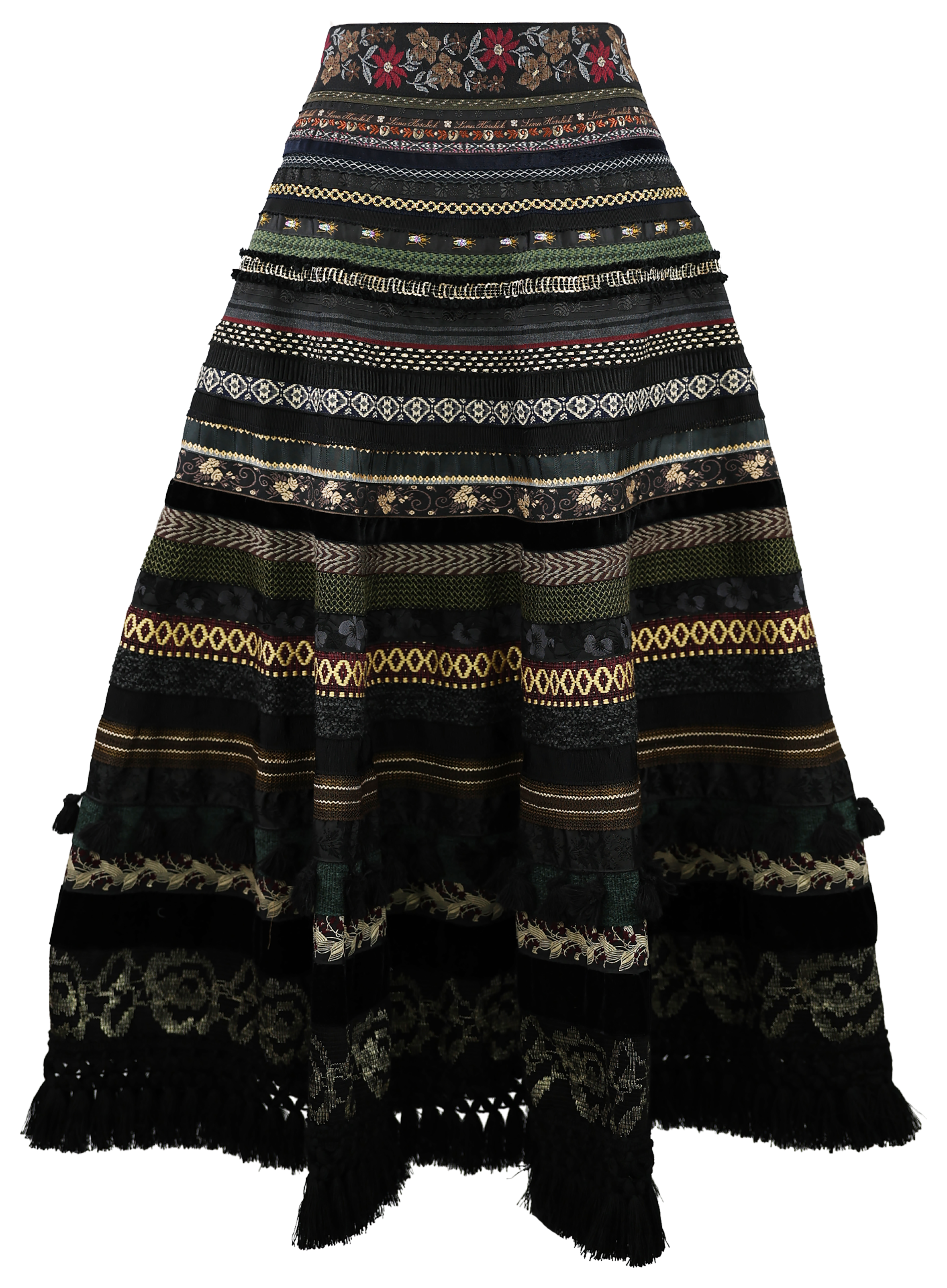 Opulence Ribbon Skirt mystic forest - Ribbon Skirts by Lena Hoschek