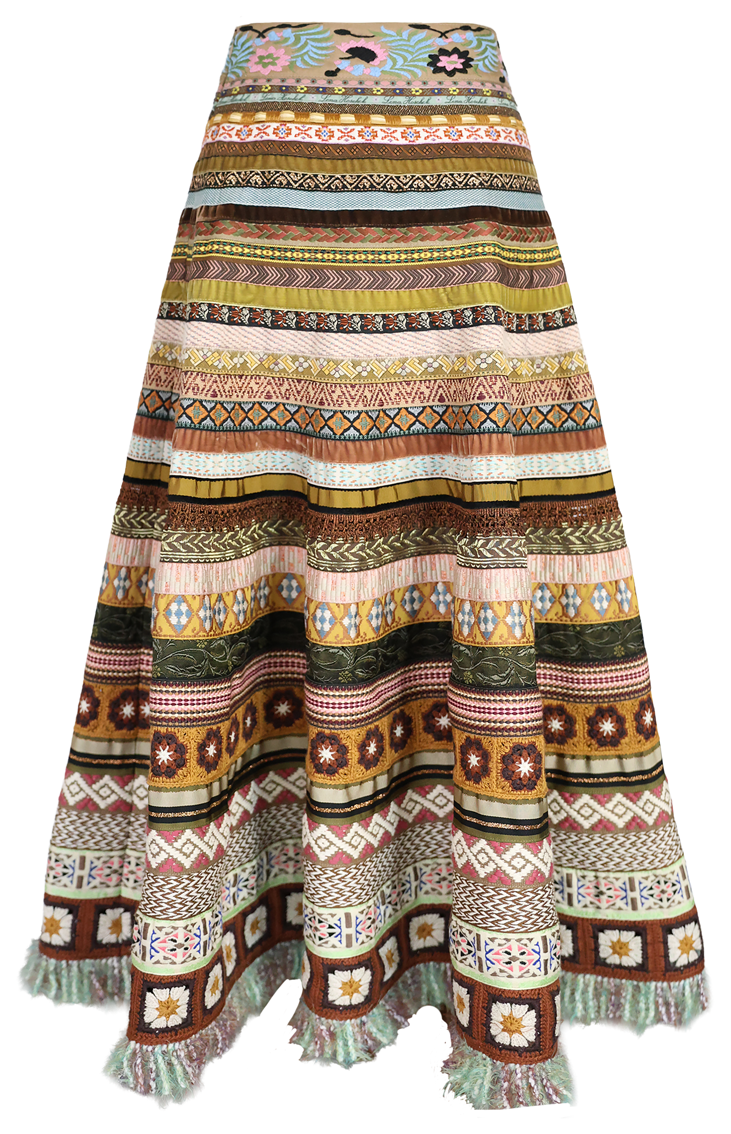 Opulence Ribbon Skirt grannycore - Ribbon Skirts by Lena Hoschek