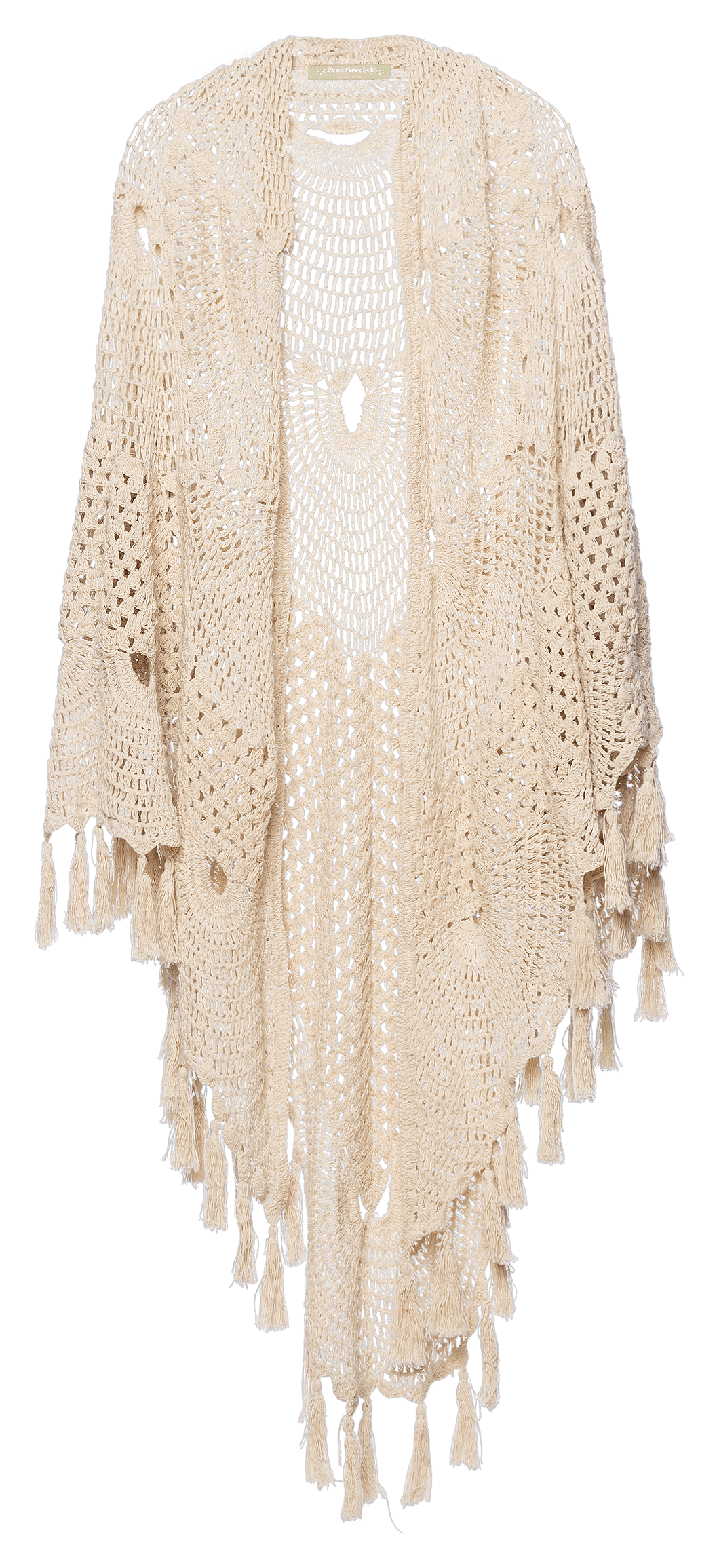 チュニック ALEXIA STAM Shell Button Tassel Poncho ALEXIA STAM Shell Button Tassel Poncho 【公式通販】