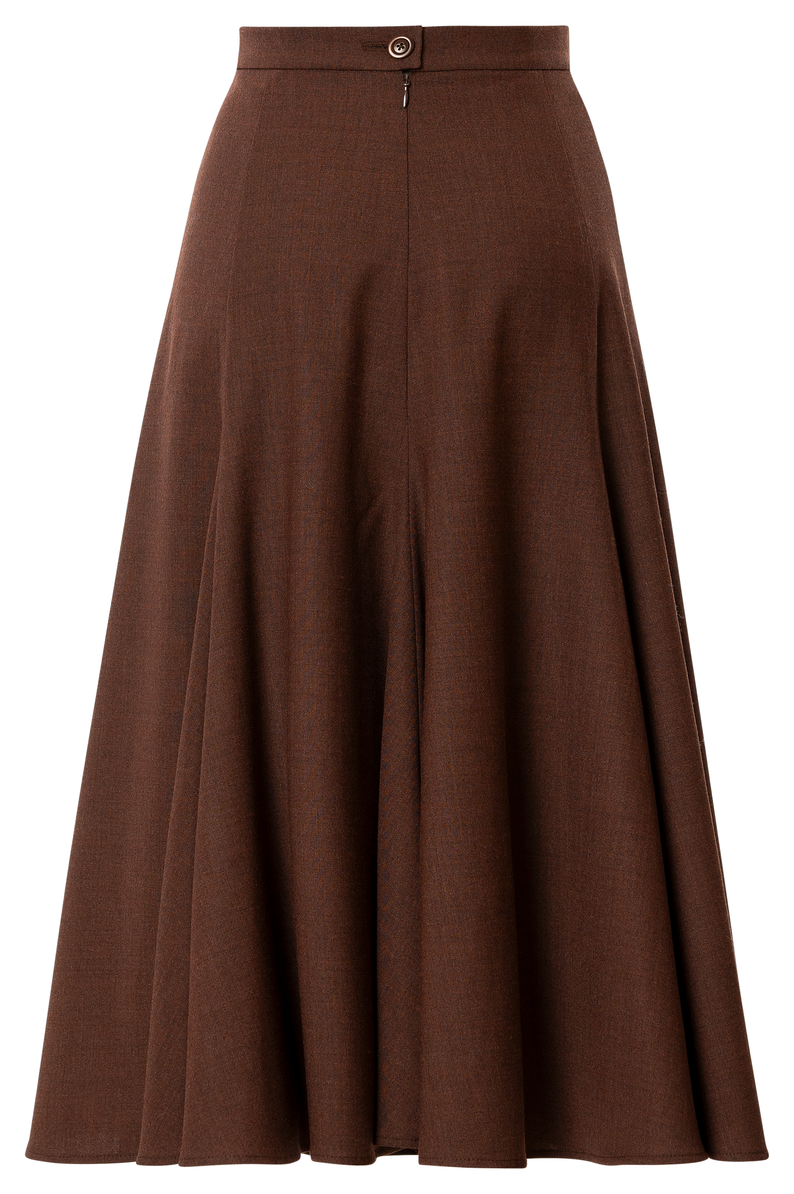 スカート THE NEWHOUSE CLAVER SKIRT S Cathy Skirt walnut - Skirts by Lena Hoschek