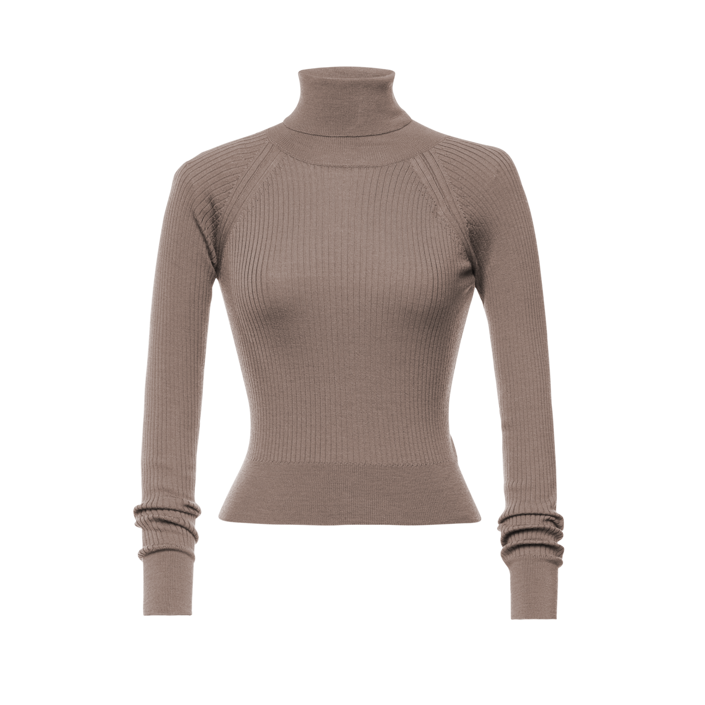 Wendy Turtleneck beige - Knitwear by Lena Hoschek